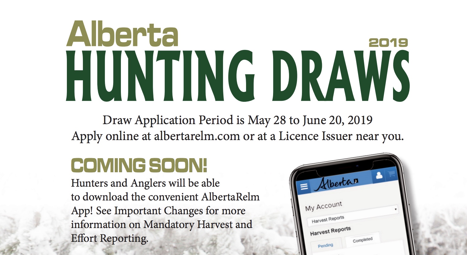 2019 Alberta Big Game Draws Stand Sure Outdoors